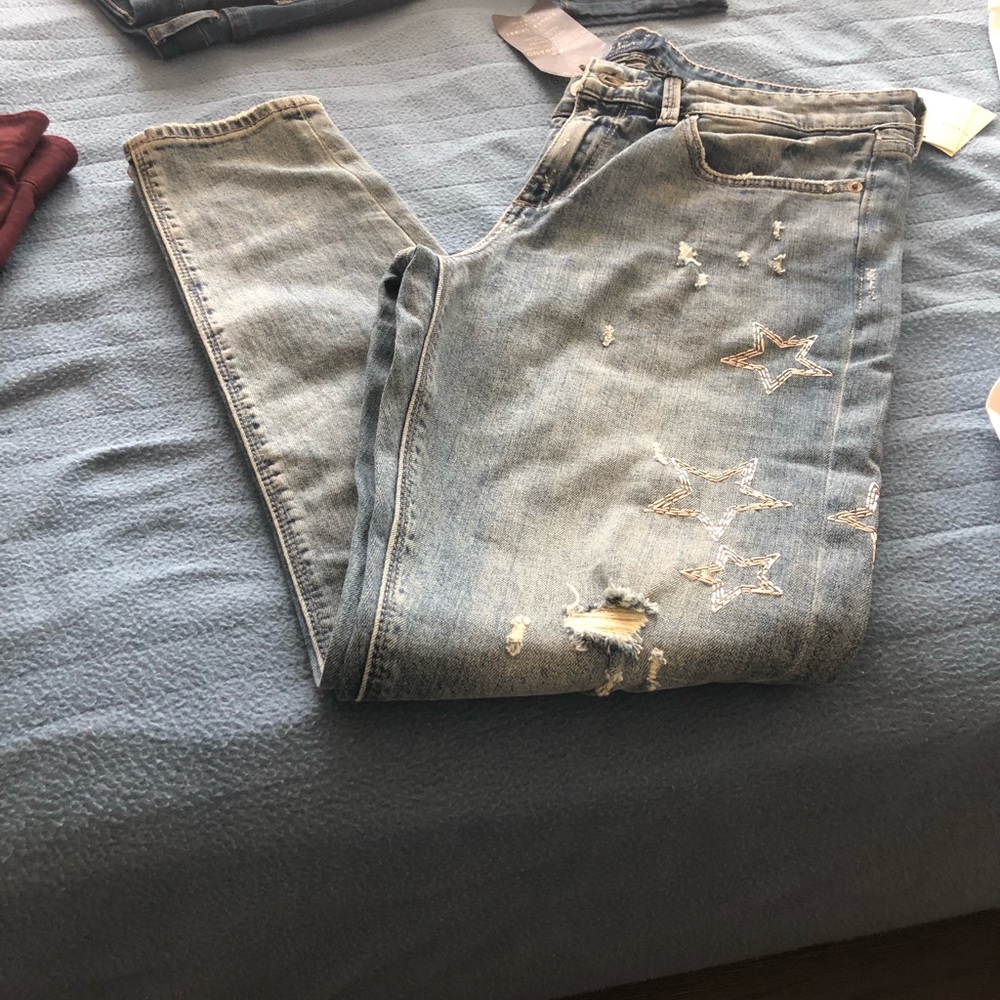 Skinny jeans low rise